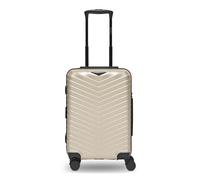 Redolz Essentials 18 4 wheels Cabin trolley 55 cm with expansion pleat gold colored