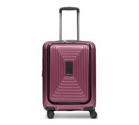 REDOLZ Essentials 14, Aubergine Metallic, Kabinen Trolley+ Laptopfach (55 cm) erweiterbar, Suitcase