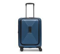 Redolz Essentials 14 4 wheels Cabin trolley S 55 cm Laptop compartment with expansion pleat blue