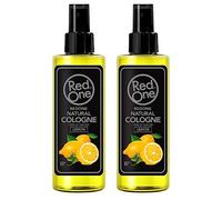RedOne Aftershave Barber Cologne Lemon 2x150ml | Long-Lasting Fresh Citrus Fragrance | Cooling After Shave Spray | Premium Men’s Grooming Cologne | Barber Shop Quality | Value 2 Pack