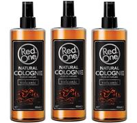 Redone Aftershave Cologne Volcanic 3x400ml | Premium Barber Spray Cologne for Men | Long Lasting Masculine Scent | Soothing After Shave Care | Professional Grooming Product | 3 PCS