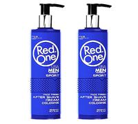 RedOne Aftershave Cream Cologne 400 ml Balm Lotion Men | Moisturising Face Fresh | (Sport) 2 PCS