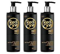 Redone Aftershave Cream Cologne Gold 3x400ml | Premium Men’s Balm Lotion Cologne | Moisturising After Shave Care | Long Lasting Fresh Scent | Barber Quality Grooming Product | 3 PCS
