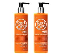 Redone Aftershave Cream Cologne Revitalizing for Men 2x400ml | Moisturising After Shave Balm Lotion | Face Fresh Hydrating Aftershave | Long Lasting Fresh Scent | Premium Barber Grooming Product