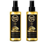 RedOne Barber Cologne Gold 2x150ml | Long Lasting Aftershave Spray | Premium Barber Shop Cologne | Refreshing Men’s Grooming Scent | Professional Barber After Shave