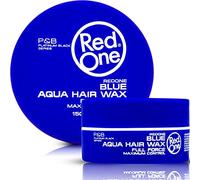 Redone Blue Aqua Hair Wax for Men | Bubblegum Scent | Ultra Strong Hold Gel Wax | Professional Barber Grade | Wet Look Finish | 150 ml