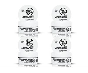 RedOne Bright White Aqua Hair Wax Full Force | Maximum Control 150ml 4 PCS OFFER