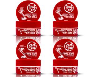 RedOne Cobra Aqua Hair Wax Full Force P&B Series | Maximum Control 150ml 4 PCS