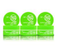 RedOne Green Matte Hair Wax Full Force P&B | Maximum Control 150ml 3 PCS OFFER