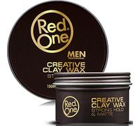 Redone Hair Clay Wax for Men | Matte Finish Strong Hold | Creative Clay Formula | Professional Barber Grade | Natural Textured Look | Reworkable All-Day Styling