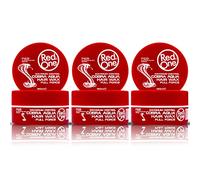 Redone Hair Styling Aqua Hair Wax Cobra 3 x 150ml | Full Force | Strong Hold | Maximum Control | Strong Hold | Lemon & Mandarin Scent 3 PCS