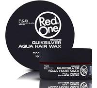 RedOne Hair Styling Aqua Wax Grey 150 ml | Firm Hold | Hair Gel Wax | Ultra Hold | Men & Women Hair Wax | Watermelon Scent | Maximum Control
