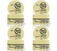 Redone Hair Styling Matte Hair Wax Keratin 4x 150ml | Full Force | Maximum Control | No Shine | Women and Men Hair Wax | 4 PCS