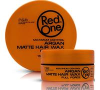 RedOne Hair Styling Matte Wax Argan 150 ml | Matte Look | No Shine | Ultra Hold | Men & Women Hair Wax | Maximum Control