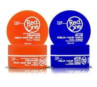 Redone Hair Styling Wax Blue & Orange 150ml | Bubblegum & Melon Scent | Strong Hold | Maximum Control | Ultra Hold | Women & Men Hair Wax 2 PCS