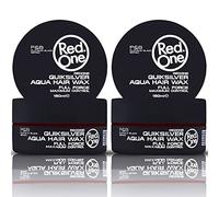 RedOne Hair Styling Wax Grey 2x 150 ml | Firm Hold | Hair Gel Wax | Ultra Hold | Men & Women Hair Wax | Manol, Mixcherry Scent | Maximum Control