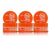 RedOne Hair Styling Wax Orange 3x 150 ml | Edge Control | Ultra Hold | Gel Wax | Men & Women Hair Wax | Melon Scent | Maximum Control | 3 PCS