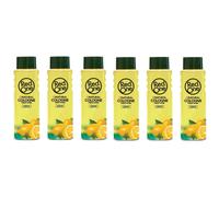 RedOne Lemon After Shave Cologne Spray 400ml x6 Refreshing Citrus Scent Kit