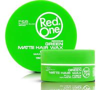 RedOne Matte Wax Green 150 ml | Matte Look | Ultra Hold | Men & Women Hair Wax | Coconut Scent | Maximum Control