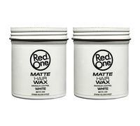 Redone Matte Hair Wax White 100ml x 2 | Strong Hold Styling Wax | Matte Finish & No Shine | Long Lasting Control | Professional Barber Quality | Travel Size Hair Wax for Men & Women | Easy Wash Out