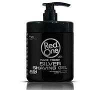 Redone Shaving Gel 1000 ml (Silver) - Transparent No Foam Shaving Gel for Men | Ideal for Contours, Precise Beard Shaping & Smooth Shaves | Professional Barber Quality