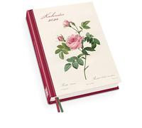 Redoutés Rosen Pocket Diary 2024 - Diary with Weekly Calendar - Format 11.3 x 16.3 cm