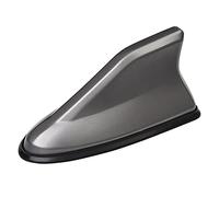 REDOVO Car Shark Fin Aerial Antenna, for Ford Focus Kuga Fiesta Mondeo Tuga Ecosport Roof Aerial Waterproof ABS Plastic Car Exterior Styling Accessories,gray style