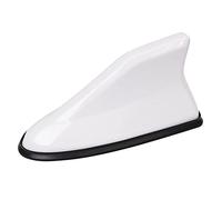 REDOVO Car Shark Fin Aerial Antenna, for Hyundai ix35 iX45 iX25 i20 i30 Tucson Accent Roof Aerial Waterproof ABS Plastic Car Exterior Styling Accessories,white style