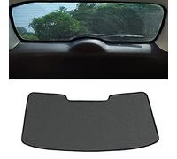 REDOVO Car Window Sunshades Blocks UV Rays, for Porsche Macan Snap-On Rear Side Window Foldable Sunshades Breathable Accessories,1Tailgate