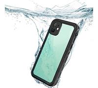 redpepper Waterproof Case for iPhone 11 6.1-inch, IP69K Slim Shockproof Dustproof Snowproof Full Body Seal Underwater TPU PC Outdoor Transparent Cover, Support Wireless Charging