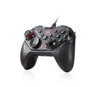Redragon G710 Wired Gaming Controller - Dual Vibration Motors, Rapid Trigger, Ergonomic Design, 4 Programmable Keys, Customizable Macros, Adjustable Joystick Heights - Work for PC & Android & NS