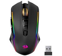 Redragon Gaming Mouse, Wireless Gaming Mouse with 9 Programmable Buttons, RGB Backlit, Rechargeable Wireless Mouse UP to 8000 DPI, Macro Edit, 70Hrs for Laptop, PC, Mac Gamer, Black M910-KS