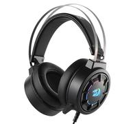Redragon H314 RGB Gaming Headset - Wired Computer Headset with 40mm Drivers, USB Connection, Lightweight Design, and Soft PU Leather Ear Cushions for Ultimate Comfort