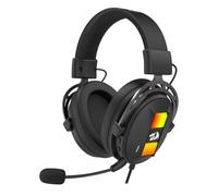 Redragon H375 Wired Gaming Headset, 53mm Drivers 7.1 Surround Sound, Detachable Noise Cancelling Mic, USB Computer Headset with RGB, Lightweight Design for PC/Laptop/PS4