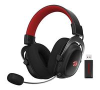 Redragon H510 Zeus-X RGB Wireless Gaming Headset - 7.1 Surround Sound - 53MM Audio Drivers in Memory Foam Ear Pads w/Reliable Fabric Cover- Multi Platforms Headphone - USB Powered for PC/PS4/NS