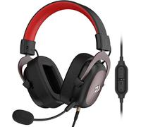 Redragon H510 Zeus Wired Gaming Headset - 7.1 Surround Sound - Memory Foam Ear Pads - 53MM Drivers Detachable Microphone black