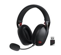 Redragon H848 Headset Bluetooth Wireless Gaming Lightweight 7.1 Surround Sound 40MM Drivers Detachable Microphone Multi Platform black