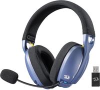 Redragon H878 3-Mode Wireless Blue Lighting Gaming Headset - Lightweight - 7.1