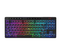 Redragon K516 PRO Shiva TKL RGB Wireless Membrane Gaming Keyboard, 98 Keys Mechanical-Feel Keyboard w/Smooth Linear Switch, On-Board Macro & Multimedia Keys, 16.8M RGB Backlit, Software Supported