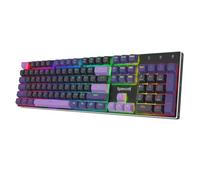 Redragon K556 HE Rapid Trigger Gaming Keyboard, 100% 104 Keys Wired Mechanical Keyboard Hyper-Fast Actuation, Dedicated Hall Effect Magnetic Switch, 2-Layer Noise Dampening, Original Aluminum Base