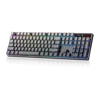 Redragon K556 PRO 104 Keys Wireless RGB Gaming Keyboard, Tri-Mode Aluminum Mechanical Keyboard w/Noise Dampening Layers, Hot-Swap South-Facing RGB Socket, Gradient PBT Keycaps & Custom Linear Switch