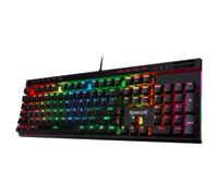 Redragon K580 VATA RGB 104 Keys LED USB Backlit Mechanical Gaming Wired Backlight Computer Keyboard Anti-ghosting with Macro Key black
