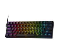 Redragon K617 HE Rapid Trigger Gaming Keyboard, 60% 61 Keys Wired Mechanical Keyboard w/Hyper-Fast Actuation, Dedicated Hall Effect Magnetic Switch, Actuation Point Adjustable, Essential Black