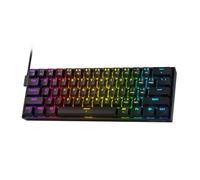 Redragon K617 HE Rapid Trigger Gaming Keyboard, 60% 61 Keys Wired Mechanical Keyboard w/Hyper-Fast Actuation, Dedicated Hall Effect Magnetic Switch, Actuation Point Adjustable, Essential Black
