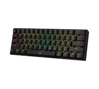 Redragon K630 Dragonborn 60% Wired RGB Hot-Swappable Gaming Keyboard, 61 Keys Compact Mechanical Keyboard black