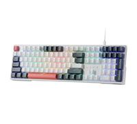 Redragon K668 RGB Gaming Keyboard, 104 keys + Extra 4 Hotkeys Wired Mechanical