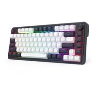 Redragon K673 HE Rapid Trigger Gaming Keyboard, 81 Keys 8K Wired Mechanical Keyboard w/Next-Gen UltraMag 100% POM Silky Magnetic Switch, Dual-Module Floating Structure Design, 2-Layer Noise Dampening