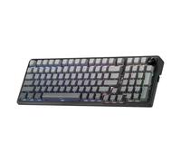 Redragon K686 Mechanische Tastatur, RGB, 2,4 GHz/BT/kabelgebunden, benutzerdefinierte lineare Schalter, Farbverlauf Grau