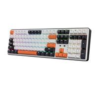 Redragon K689 PRO Wireless Gasket RGB Gaming Keyboard, 104 Keys + Extra 4 Hotkeys Mechanical Keyboard w/Upgraded Hot-swappable Socket, 5-Layer Noise Dampening, Round PBT Keycaps, Custom Linear Switch