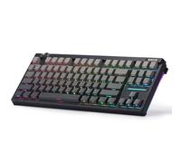 Redragon K729 HE Rapid Trigger Gaming Keyboard, 87 Keys 8K Wired Mechanical Keyboard w/Next-Gen UltraMag 100% POM Silky Magnetic Switch, Dual-Module Floating Patent Structure Design & Knob Control